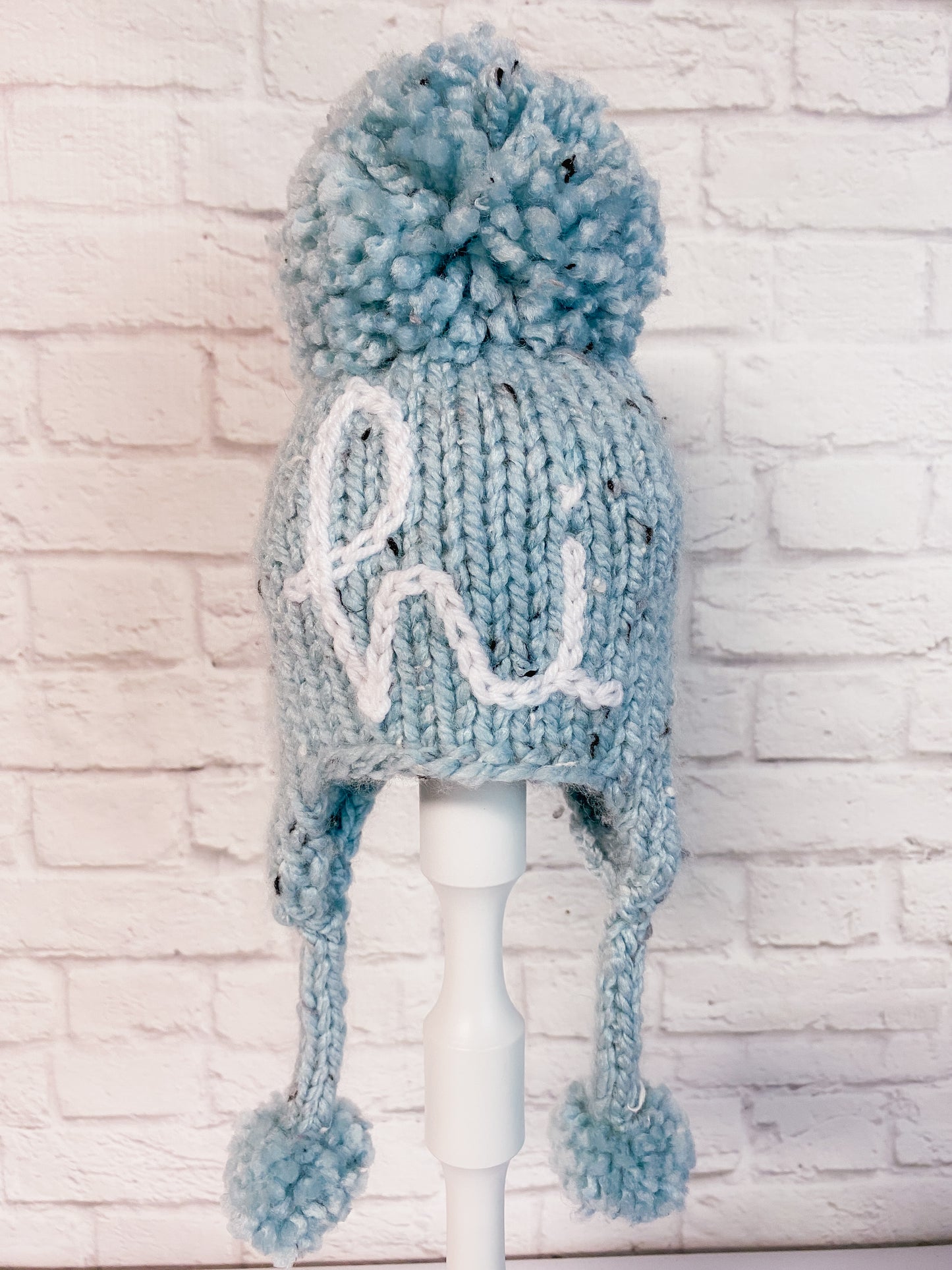 Knitted Hi Hat, Baby and Toddler Beanies for Pregnancy Announcement, Gender Reveal, Going Home Outfit