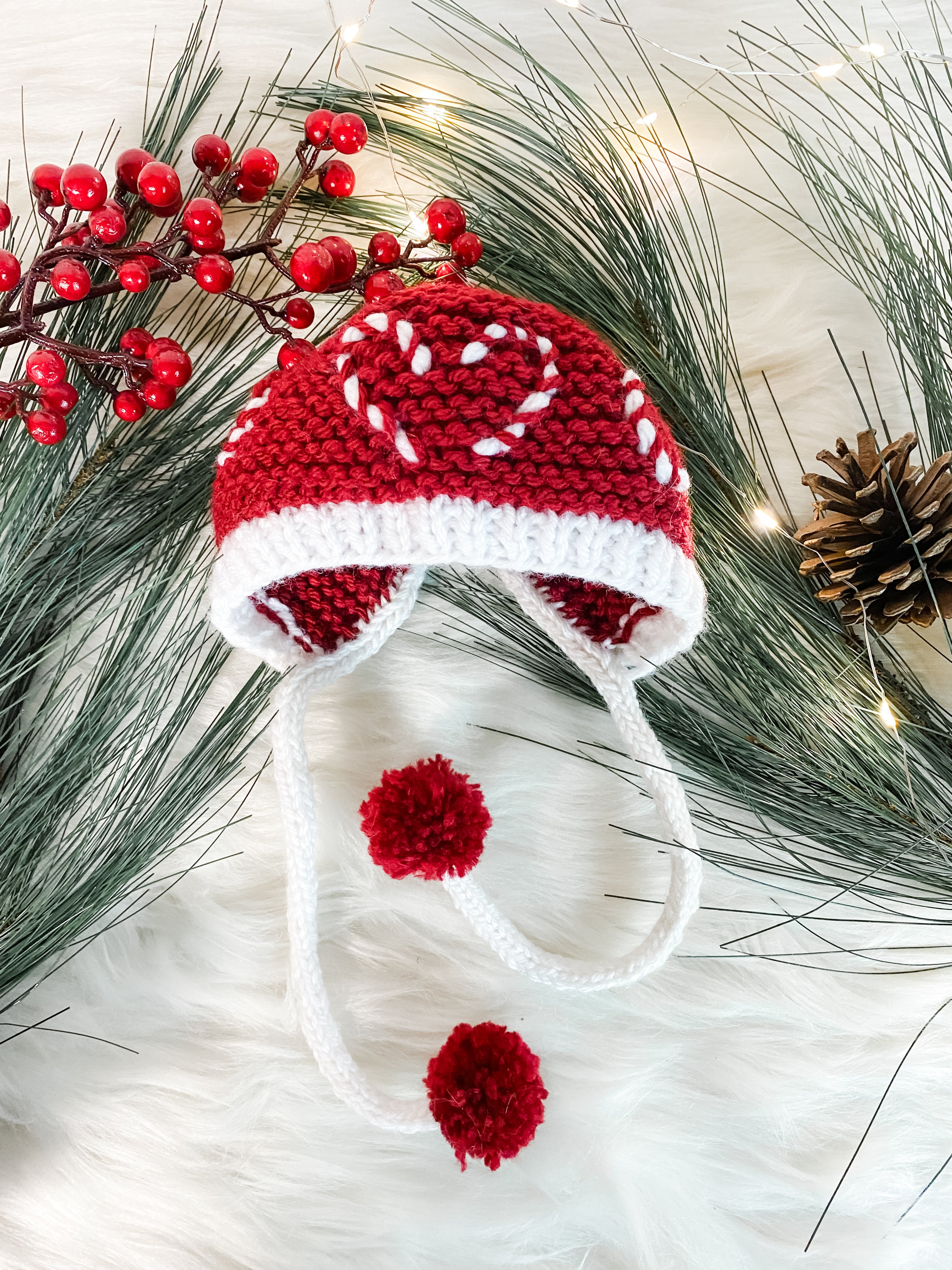 Red and White Bonnet, Red Bonnet, White Flower Sitter Bonnet, hotsell Newborn Bonnet Photo Prop, Christmas Bonnet, Stat Flower Bonnet, Red Baby Cap